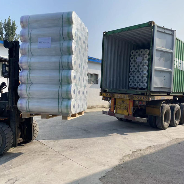 China Bale Netwrap การเกษตร Crop Baling Net Wrap